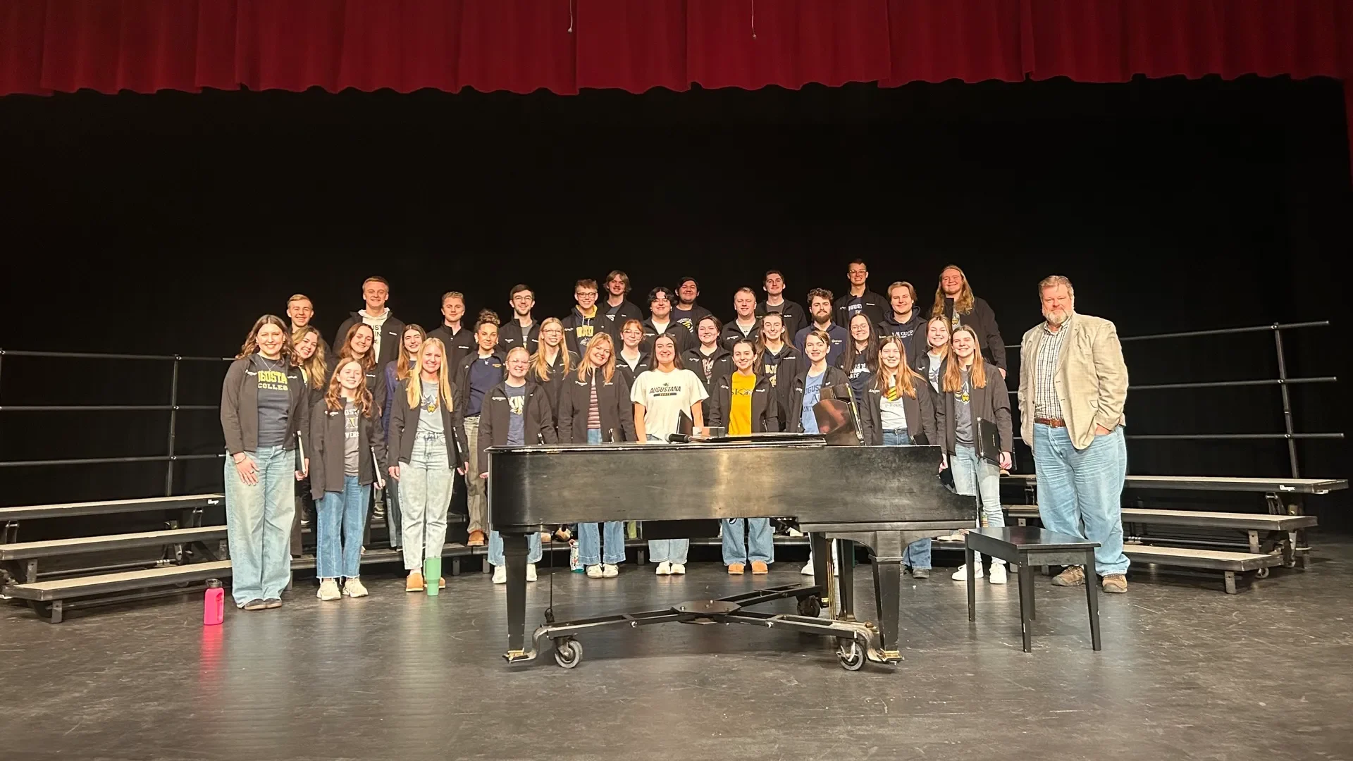 Group photo of the Augustana University choir